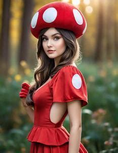 Super Mario Mushroom Costume Face Swap ID:2337943