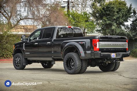 2018 Ford F-350 Dually Super Duty | 20" Fuel Wheels Cleaver D574 Gloss ...