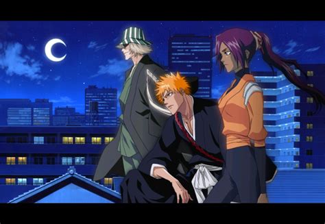 Kisuke Urahara, Ichigo Kurosaki and Yoruichi - Kisuke Urahara Photo ...