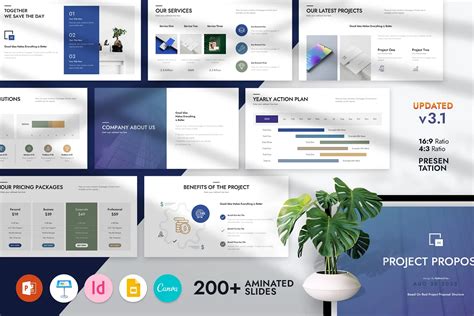 10 Project Proposal Presentation Templates for PowerPoint & Google ...