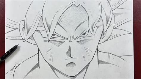 Update 69+ goku ultra instinct sketch - seven.edu.vn