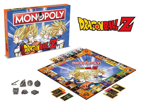 Dragon Ball Z Monopoly Board Game 5053410002565