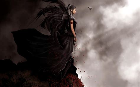 Dark Fairy Wallpapers - Top Free Dark Fairy Backgrounds - WallpaperAccess