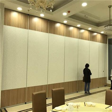 Interior Wood Movable Sound Proof Sliding Folding Partition Walls Cost ...