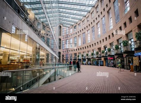 Vancouver Public Library interior in downtown Vancouver, BC, Canada ...