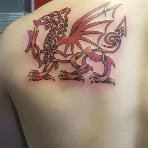 Welsh dragon tattoo ideas photos