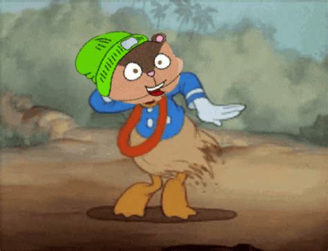 Caddyshack Gopher Donald Duck Mash Up GIF | GIFDB.com