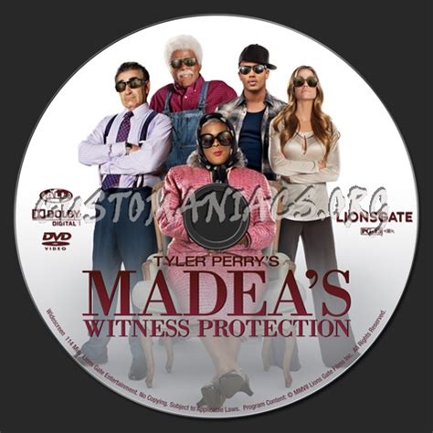 Madea's Witness Protection dvd label - DVD Covers & Labels by ...