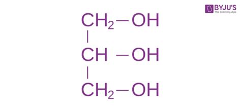 Glycerol Molecule Structure