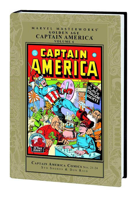 Golden Age Captain America Vol. 6 (Marvel Masterworks) | Fresh Comics