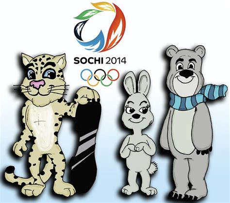 Winter olympics, Olympic mascots, Olympic theme