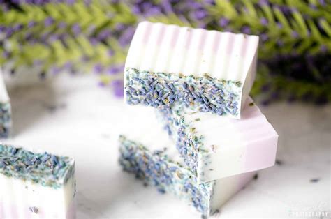 DIY Exfoliating Lavender Soap - AnnMarie John