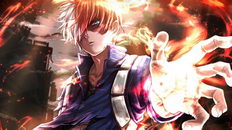 Shoto Todoroki from My Hero Academia Anime Wallpaper 4k Ultra HD ID:4451