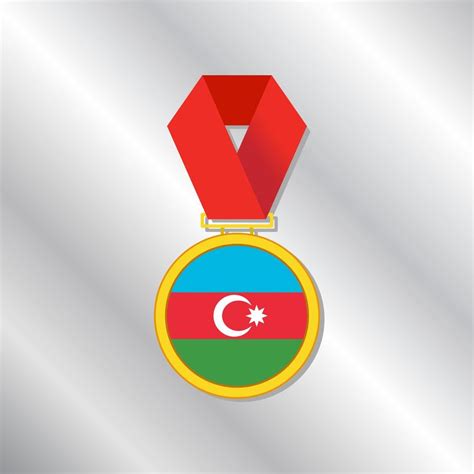 Illustration of Azerbaijan flag Template 13371388 Vector Art at Vecteezy