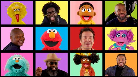 Sesame Street, Jimmy Fallon and The Roots Sing Count Me In | Jimmy and ...