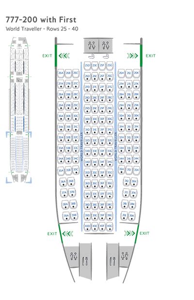 Boeing 777x Seating