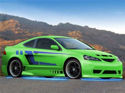 Green Modified Acura RSX HD Wallpaper – 9to5 Car Wallpapers