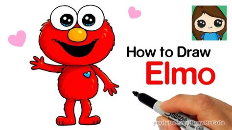 How To Draw Elmo Step By Step Easy at How To Draw