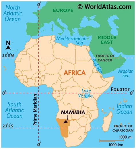 Maps of namibia africa - phonekurt