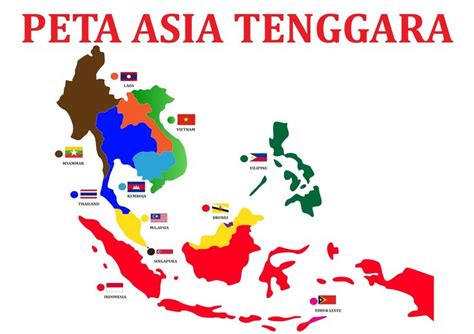 peta asia tenggara - Google Search in 2020 | Asia map, Peta asia, Asia