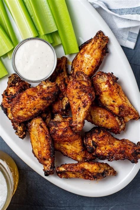 Air Fryer Chicken Wings Recipe - Kitchen Swagger