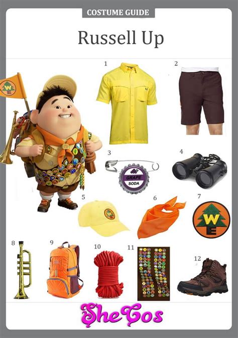 Complete Guide To Russell Up Costume | SheCos Blog