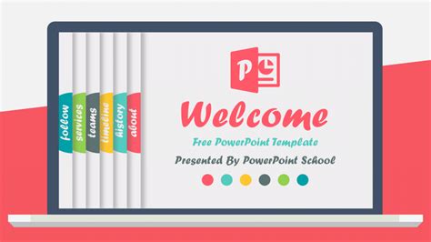 Powerpoint Template Free School