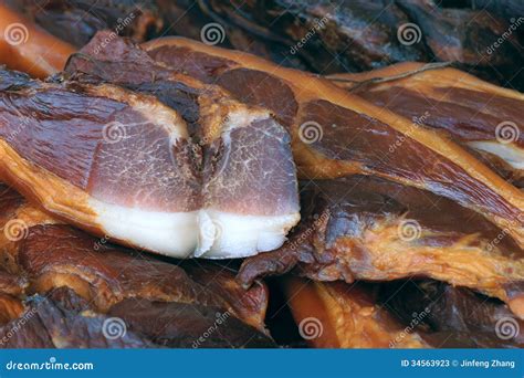 Cured meat stock image. Image of delicious, cured, cooking - 34563923