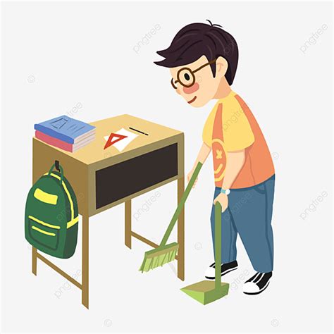 Clean Classroom Clipart