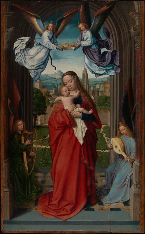 Gerard David | Virgin and Child with Four Angels | The Metropolitan ...