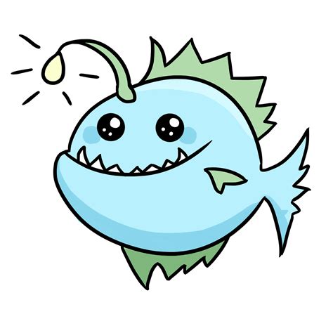 Download Anglerfish, Fish, Cartoon. Royalty-Free Stock Illustration ...