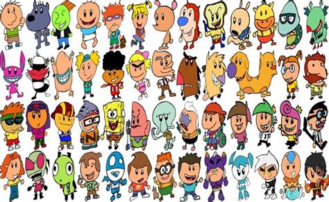 All Nicktoons Characters