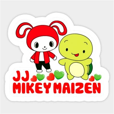 Jj Mikey Maizen Sticker | Showcase design, Sticker design, Vinyl decal ...