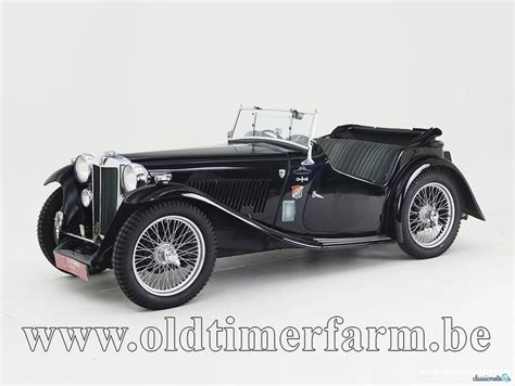 1936' MG TA for sale. Belgium