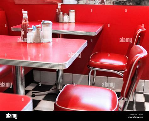 USA, New York, Manhattan, Cafe interior Stock Photo - Alamy