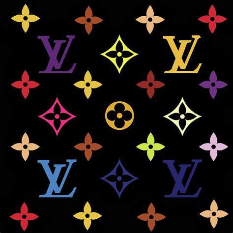 Louis Vuitton. Logo Digital Art by Travis Dehart