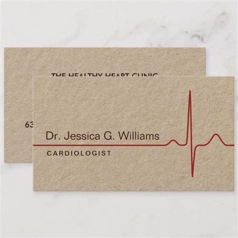 Pin on Medical business cards