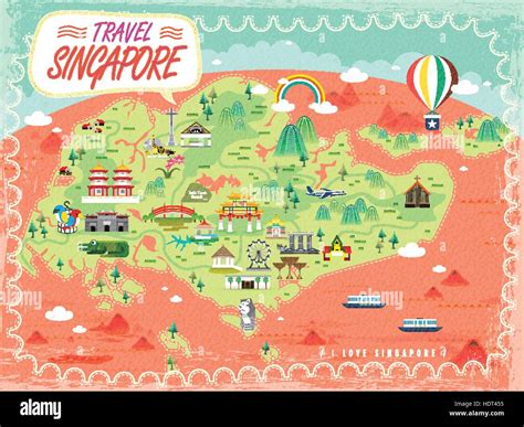 Singapore Travel Guide Attractions Map Youtube - Bank2home.com