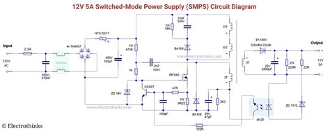 Smps Power Supply Schematic Diagram