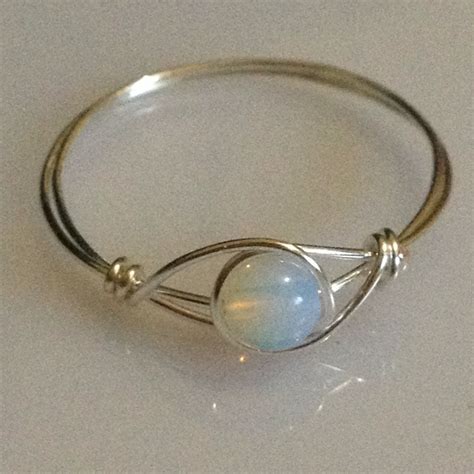 Wire Wrapped jewelry handmade Wire Wrapped Ring Fine by AOAjewelry