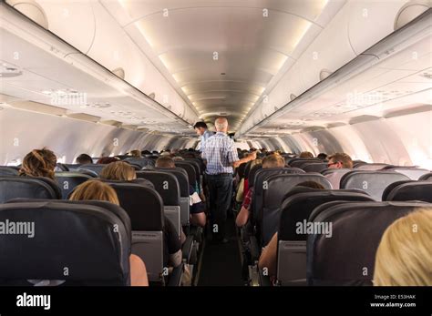 Cabin interior view aer lingus hi-res stock photography and images - Alamy