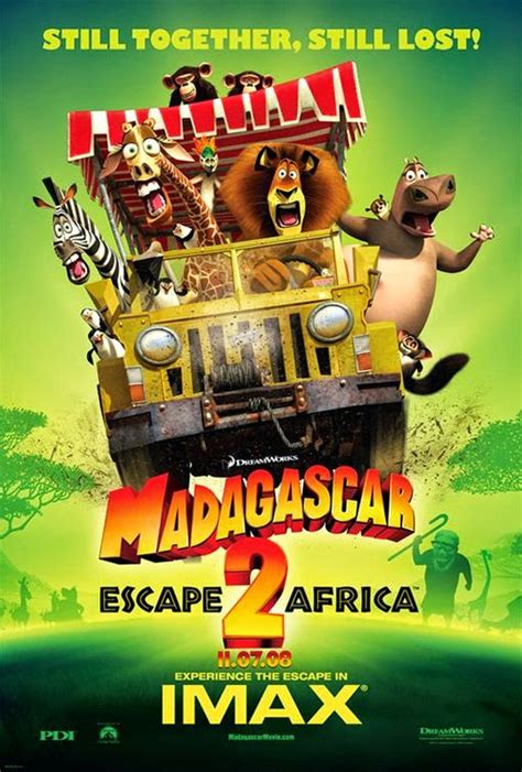 Animated Film Reviews: Madagascar: Escape 2 Africa (2008) - Full of Heart