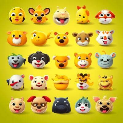 Animal Emoji Stock Photos, Images and Backgrounds for Free Download