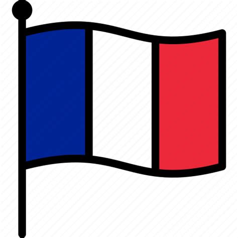 Flag, france, french icon - Download on Iconfinder