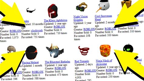 Roblox Catalog