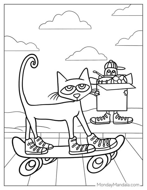 22 Pete The Cat Coloring Pages (Free PDF Printables), 53% OFF