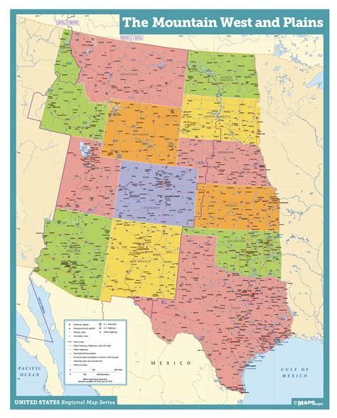 Map Of Usa Western States - Map Of Europe