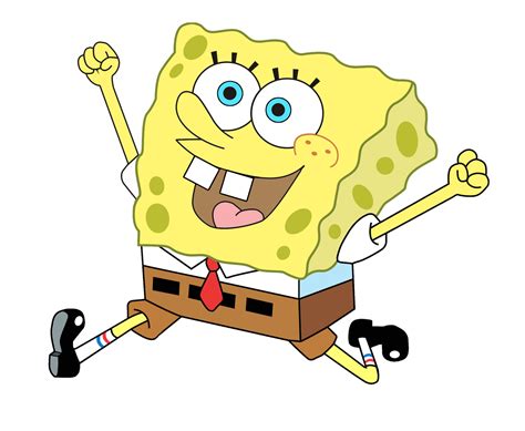 Cartoon Characters: SpongeBob revised PNG's