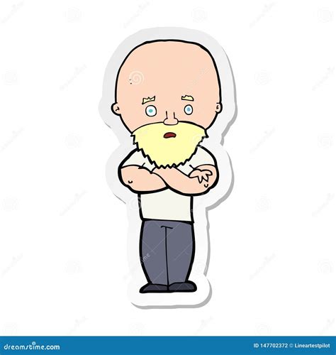 Cartoon Shocked Old Man Stock Photography | CartoonDealer.com #37023152