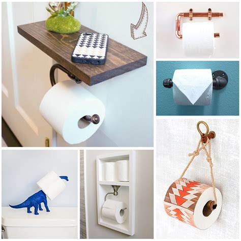 DIY Toilet Paper Holders to Make for Your Home